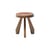 Méribel Stool natural wood / Charlotte Perriand, 1953-61 - Ø 33 x H 38.4 cm - CASSINA
