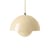 Suspension Flowerpot VP1 métal beige / Ø 23 cm - By Verner Panton, 1968 - &tradition