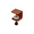 Wandhalter Bracket by Heju metall braun / Mit Schraubstock - Zum Erstellen eines Regals - TIPTOE