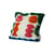 Coussin Columns  / 45 x 45 cm - Laine tissée main - COLORTHERAPIS