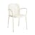 Fauteuil empilable Deville métal blanc - Hay
