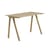 Scrivania Copenhague CPH 90 DESK legno naturale / Rovere - L 130 cm - Hay