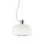 Sospensione Bellhop Glass S2 vetro argento / Ø 45 x H 25,2 cm - Flos