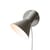 Stavanger Wall light with plug metal grey / Orientable - It's about Romi