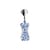 Anna G. - Delft Bottle opener plastic material blue / Alessandro Mendini, 1994 - Alessi