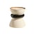 Bougie parfumée Tam tam céramique noir / Ø 15 x H 18 cm - Maison Sarah Lavoine