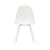 Chaise DSX - Eames Plastic Side Chair / (1950) - Pieds blancs - Vitra