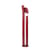 Modulation Floor lamp metal red / H 185 cm - Axel Chay