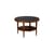 Tavolino Puzzle legno nero / Ø 60 x H 40 cm - SARAH LAVOINE