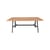 Tavolo rettangolare So'O legno nero / 180 x 90 cm - da 6 a 8 persone - Fermob