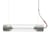 Suspension Tjoep Small / Applique LED - L 50 cm - Orientable - Fatboy