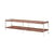 Regal Alima NDS4 holz braun / B 162 x T 38 x H 42 cm - &tradition