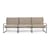 Divano da giardino a 3 posti Desert tessuto beige / 3 posti - L 233 cm - Interni-esterni - Ferm Living