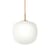 Rime Pendant glass white / Ø 37 - Hand-blown glass - Muuto