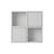 Scaffale Stacked legno grigio / Configurazione 4 - L 87 x H 87 cm - Muuto