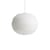Sospensione Bubble Angled Sphere tessuto bianco / Pannello medium - Ø 49,5 x H 38,5 cm - Hay