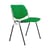 Chaise rembourrée DSC 106 tissu vert / Giancarlo Piretti, 1965 - ANONIMA CASTELLI