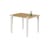  Children's desk wood white / 70 x 50 cm - Oak - TIPTOE