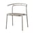 Fauteuil empilable Novo métal beige - AYTM