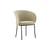 Fauteuil rembourré Knit tissu beige - Normann Copenhagen