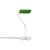 Lampe de table Apex métal vert / Orientable - Pied courbé - Hay