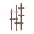 Libreria Lepid legno rosso / L 116 x H 210 cm - Kartell