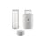 Plissé Personal blender plastic material white / 380W - Container 550ml / UK VERSION - Alessi