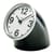 Standuhr Cronotime plastikmaterial schwarz / Pio Manzù, 1966 - Alessi