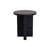 Table d'appoint Coloured Wood Noon bois noir / Ø 38 x H 42,5 cm - NOBODINOZ