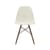 RE DSW - Eames Plastic Side Chair Chair plastic material grey / (1950) - Dark wood legs / Recycled - Vitra