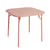 Table carrée Week-End / 85 x 85 cm - Aluminium - Petite Friture