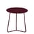Tavolino d'appoggio Cocotte metallo viola / Ø 34 x H 36 cm - Fermob