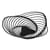 Tischgesteck Trinity metall schwarz / Ø 43 x H 10 cm - Alessi