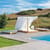Accessoire  tissu blanc beige / Matelas pour bain de soleil Essenza - Ethimo
