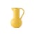 Strøm Small Carafe ceramic yellow / H 20 cm - Handmade ceramic - raawii