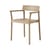 Fauteuil empilable Betty TK10 bois naturel - &tradition