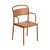 Fauteuil empilable Linear métal - Muuto