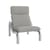 Fauteuil rembourré Tube tissu gris - Normann Copenhagen