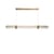 Pendelleuchte Seagull LED plastikmaterial transparent / L 160 cm - DCW éditions