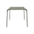 Table carrée Palissade métal vert / 82,5 x 90 - Bouroullec, 2016 - Hay