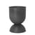 Blumentopf Hourglass Medium metall schwarz / Metall - Ø 41 x H 59 cm - Ferm Living