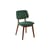 Chaise rembourrée Happy Days tissu vert - POLSPOTTEN
