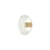 Fontanella Medium Wall light glass transparent / Ceiling light - Ø 26 cm - Fontana Arte