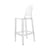 Hochstuhl One more plastikmaterial transparent H 75 cm - Kartell