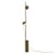 Lampadaire Post métal vert / LED - 2 spots aimantés orientables - Muuto