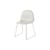 3D Stacking chair plastic material white / Recycled - Gubi