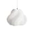 Suspension Soft Serve 03 blanc / Ø 37 x H 30 cm - CRÈME ATELIER