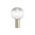 Tischleuchte Laguna glas weiß gold metall / Ø 26 cm x H 38 cm - Artemide