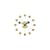 Wanduhr Ball Clock holz natur / By George Nelson, 1948-1960 / Ø 33 cm - Vitra