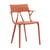 A.I Armchair plastic material orange / Designed by artificial intelligence - Kartell